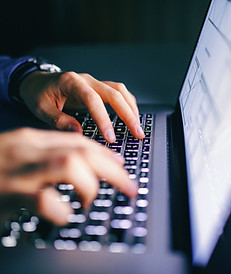 Laptop Typing