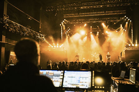 Sound Board at Rock Show