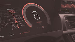 Araba Gösterge Paneli Ekranı