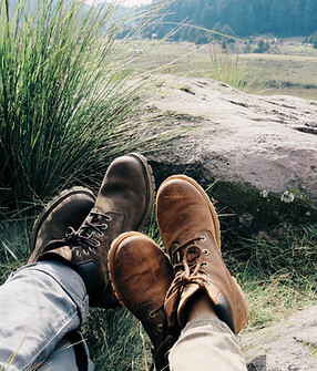 Hiking Boots View