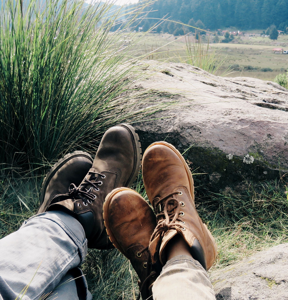 Hiking Boots View