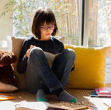 Girl Reading Book