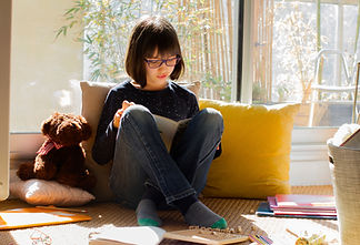Girl Reading Book