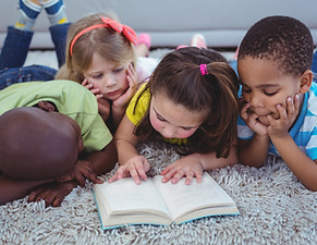 Kids Reading Together