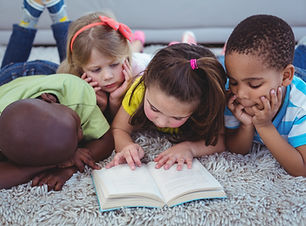 Kids Reading Together