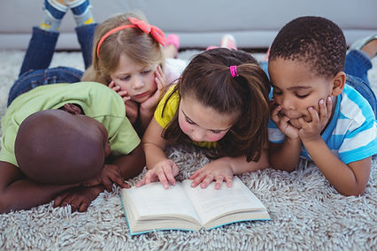 Kids Reading Together
