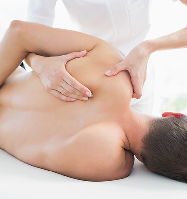 Massage du haut du dos