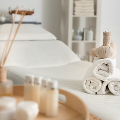 Spa treatment room