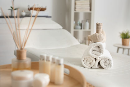 Spa treatment room
