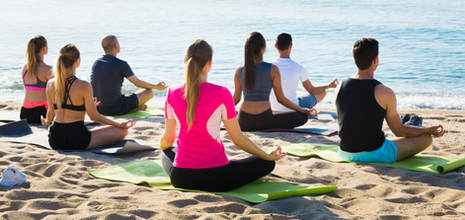 Beach Yoga