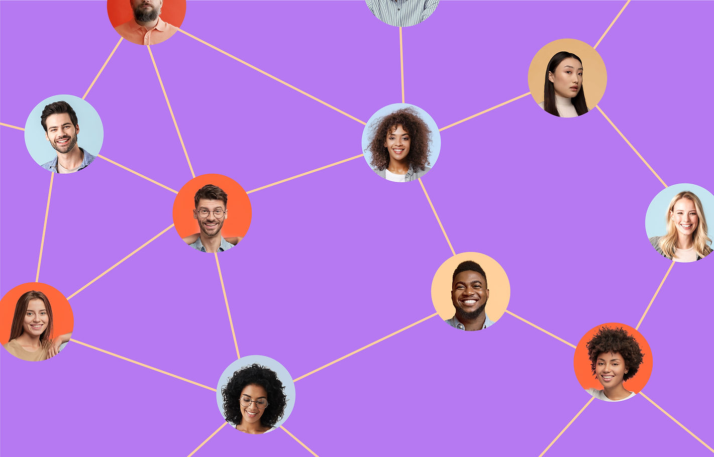 Network Of Diverse People