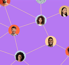Network Of Diverse People