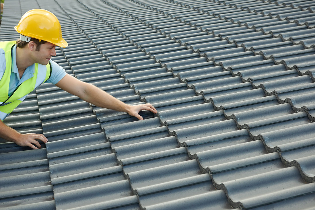 Skilled tradesman at work