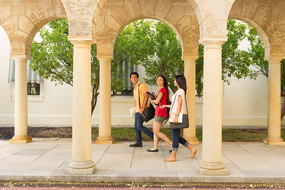 Students on Campus