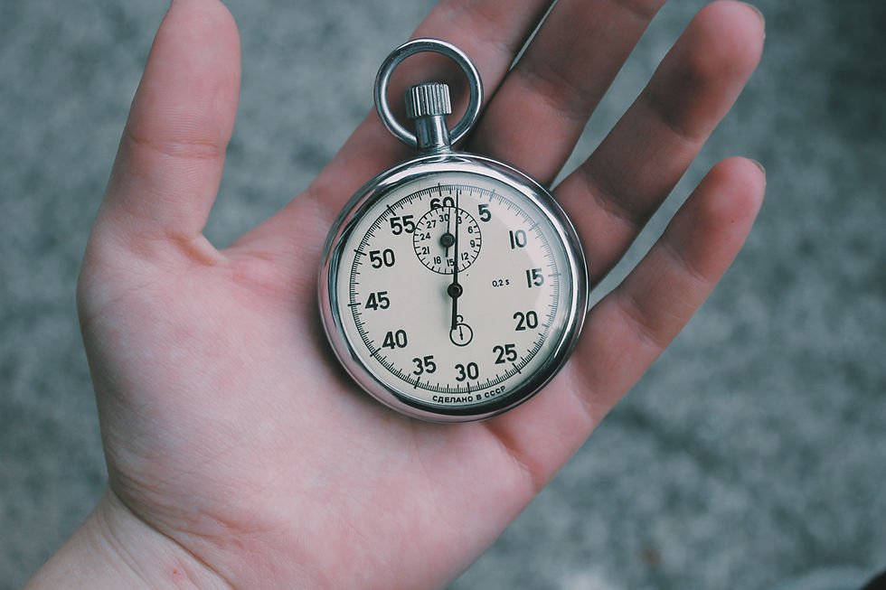 Pocket Watch in Hand
