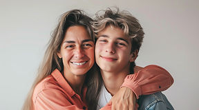 Mother and Teen Son