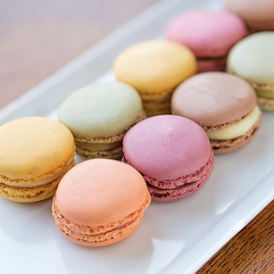 Bunte Macarons