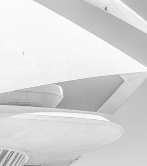 Modern White Structure