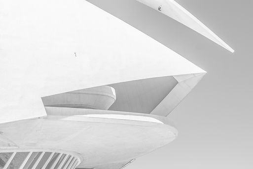 Modern White Structure