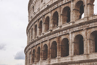 Vista lateral del Coliseo
