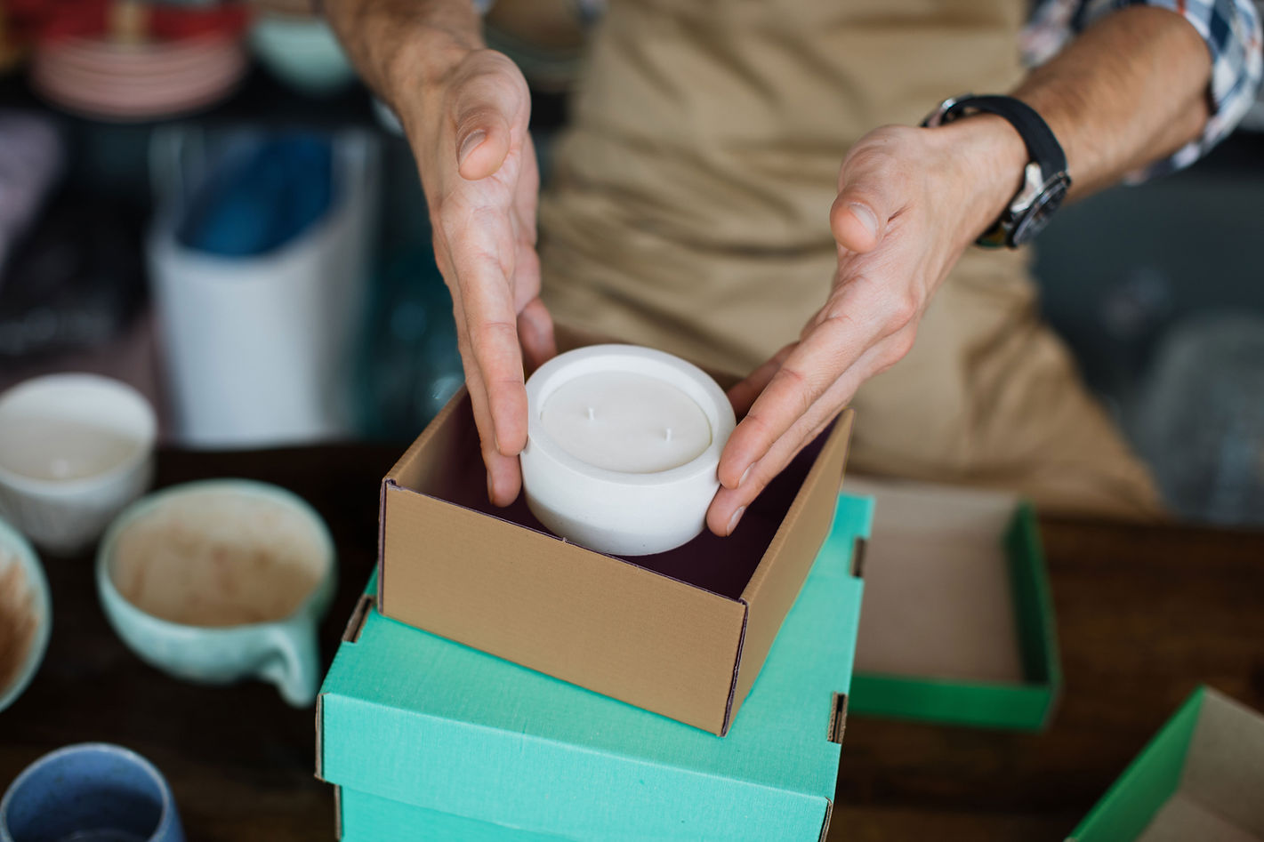 Packaging Candle Product