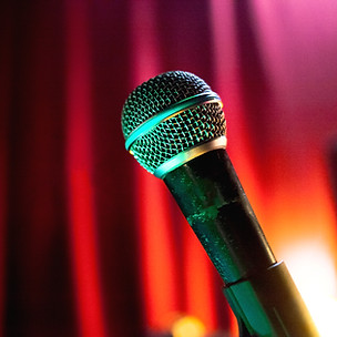 Microphone On Stage