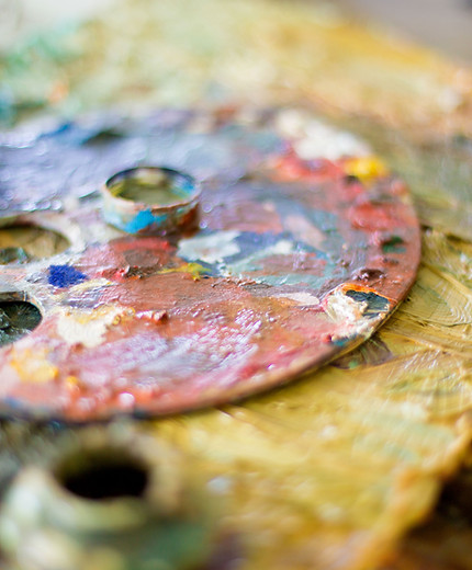 Artist Paint Palette