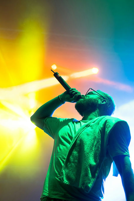Singer Performing Live