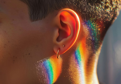 Regenbogenlichteffekt