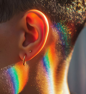 Regenbogenlichteffekt
