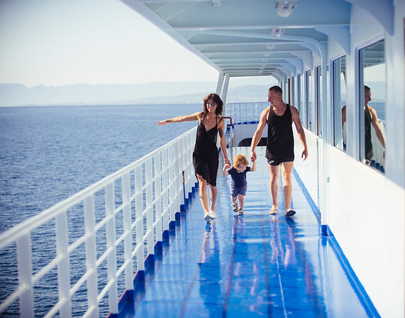 Family Cruise Walk
