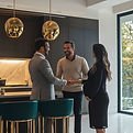 Real estate deal with couple