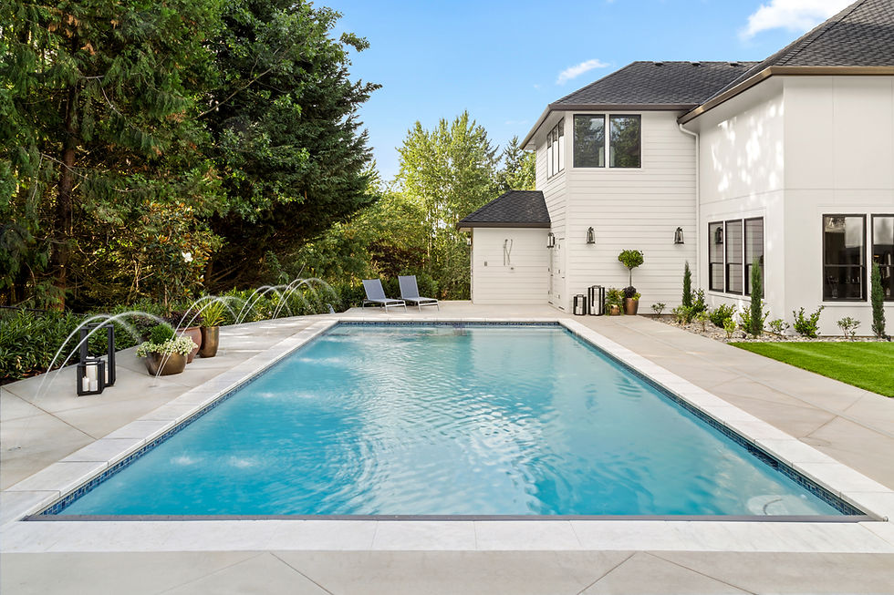 Modern Pool Area