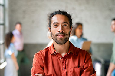Smiling Confident Man