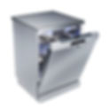 Dishwasher (isolated with clipping path over white background)
