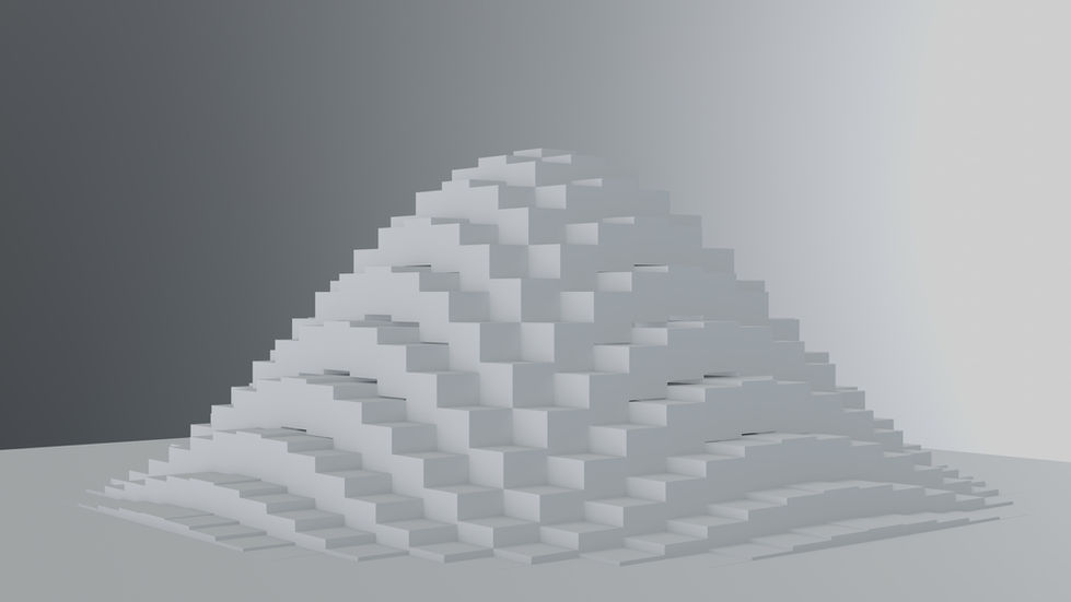 Abstract Step Pyramid