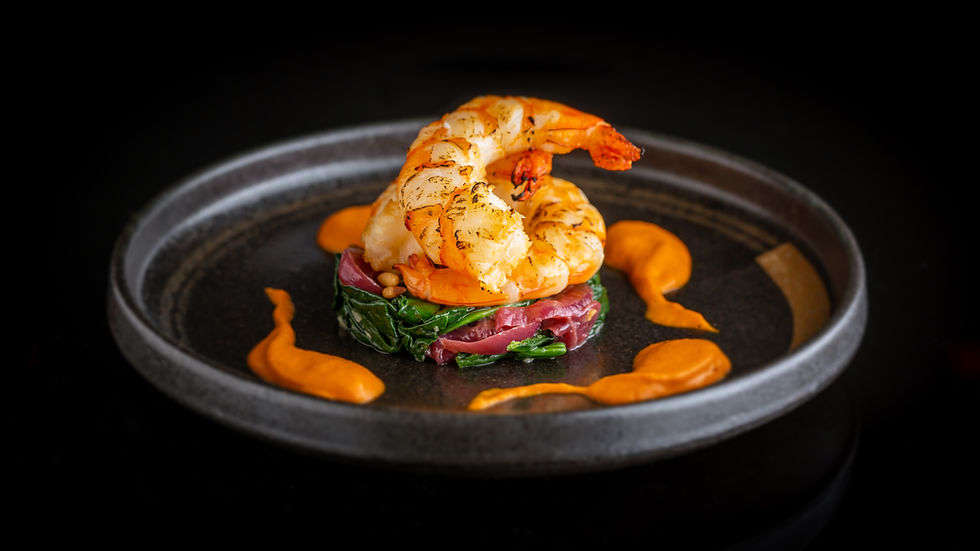 Seared King Prawn
