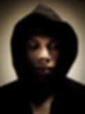 Man in Hooded Sweatshirt