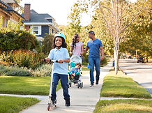 Suburban Family