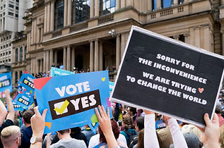 Protest With Signs