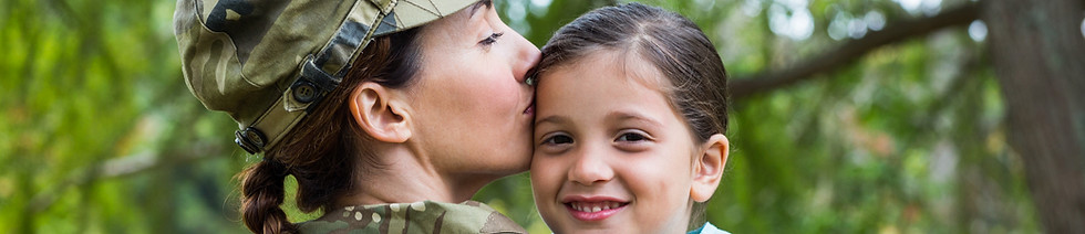 Military Reunion Hug