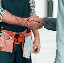 Plumber and Customer