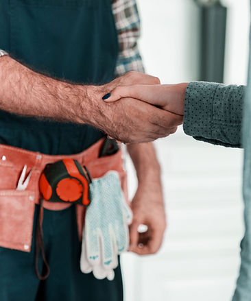 Plumber and Customer