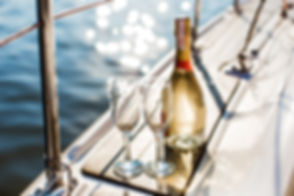 Champaign Bottle and Glasses