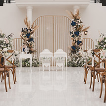 Elegant wedding ceremony venue
