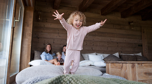 Jumping on Bed