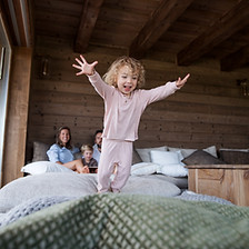 Jumping on Bed