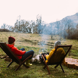 Enjoying Camp Fire