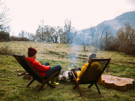 Enjoying Camp Fire
