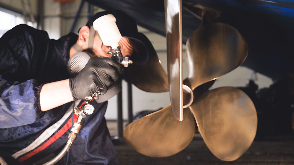 Propeller Polishing Process